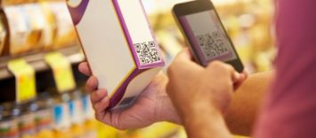 Sesión enfocada implanta el código QR en tus productos
