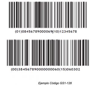 codigo 128